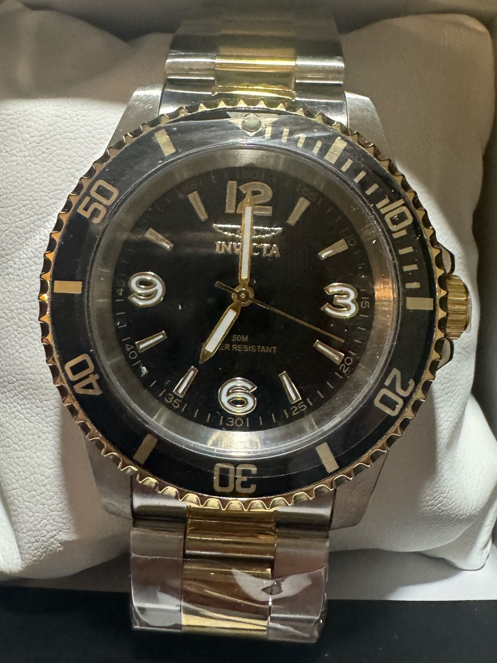 Invicta Specialty Rowan Men's Watch - 40mm, Gold And Steel Toned (69477)
